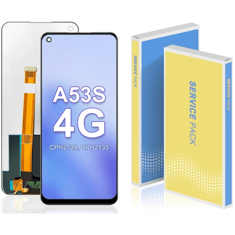 DISPLAY OPPO A53 & A53s & A32 & A33 & A11s 4G 2020 Original S/FRAME