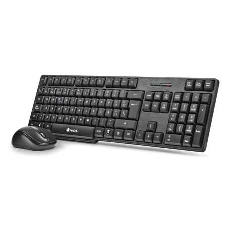 NGS Euphoria Kit Pack Teclado USB Sem Fio Português + Mouse USB Sem Fio 1200dpi 3 Botões