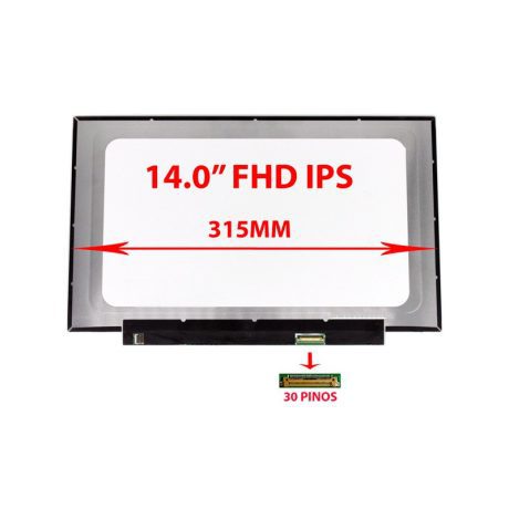 ECRÃ LCD N140HCA-EBA | B140HAN01.8 | NV140FHM-N3B | LM140LF3L | NT140FHM-N43 V8.0 | B140HAN04.0 - 14.0" FHD 315MM