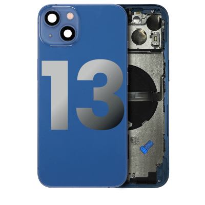 TAMPA TRASEIRA IPHONE 13 AZUL (PREMIUM)