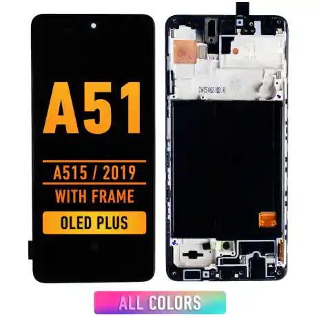 DISPLAY SAMSUNG A51 2021 Original C/ FRAME