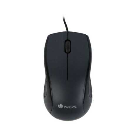 NGS Mist USB Mouse 1000dpi - 3 Botões - Uso Ambidestro - Cor Preta
