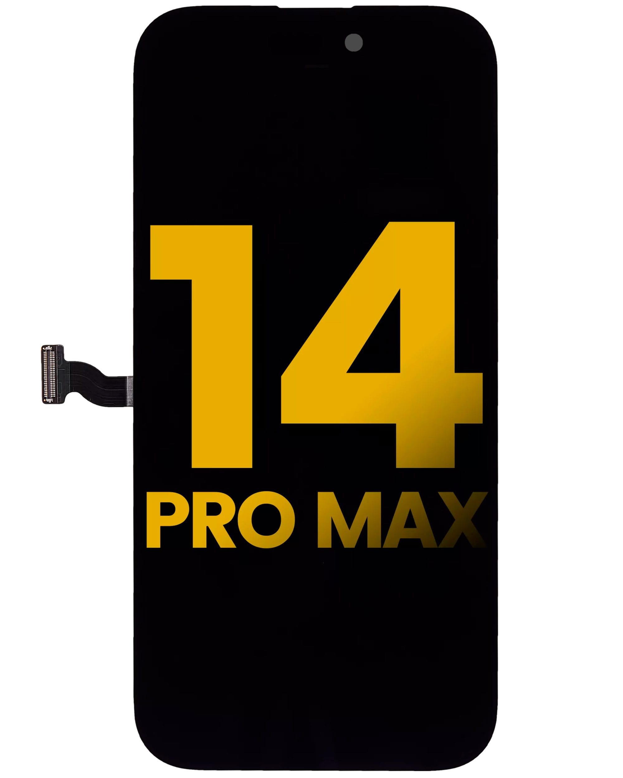 DISPLAY IPHONE 14 PRO MAX FHD1080p INCELL 120Hz S/ MENSAGEM DE PEÇA DESCONHECIDA