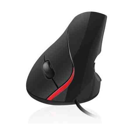 Rato Óptico Ewent EW3156 Vertical Ergonomic 1000DPI Preto