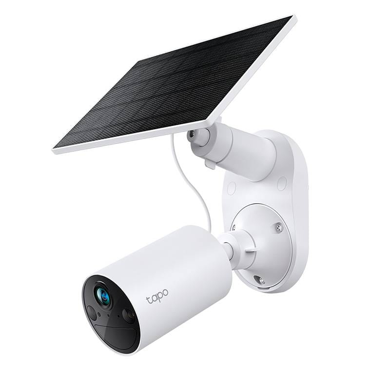 Câmara de Segurança TP-Link Tapo TC82 2K 3MP Outdoor IP65 Security Wi-Fi com Bateria + Painel Solar Tapo A201