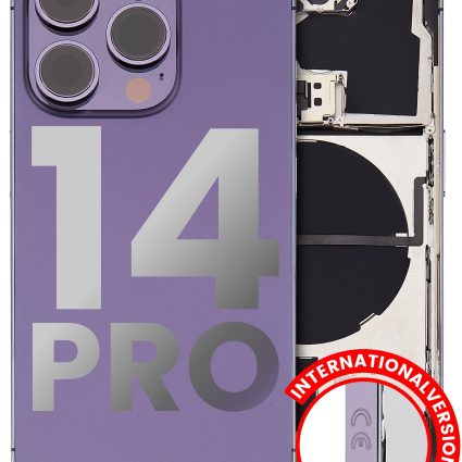 TAMPA TRASEIRA IPHONE 14 PRO PURPLE (PREMIUM)