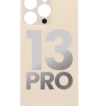 TAMPA TRASEIRA IPHONE 13 PRO GOLD (PREMIUM)