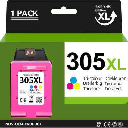 Tinteiro Compatível HP 305XL Cores