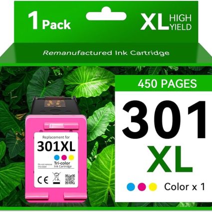 Tinteiro Compatível HP 301XL Cores