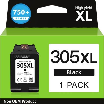 Tinteiro Compatível HP 305XL Preto