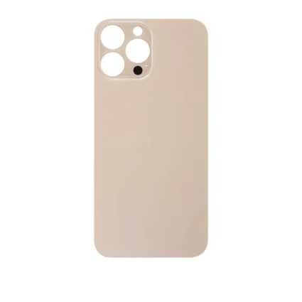 TAMPA TRASEIRA IPHONE 13 PRO MAX GOLD (PREMIUM)